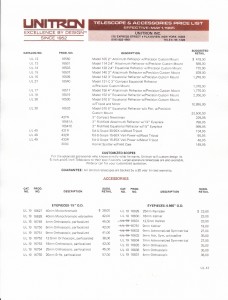 1985_6 Inch Price List