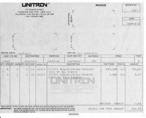 Unitron Inv0001